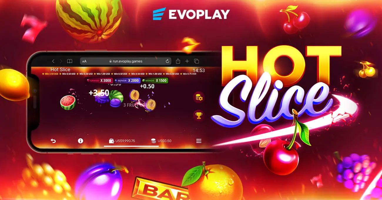 Hot Slice instantspel van Evoplay